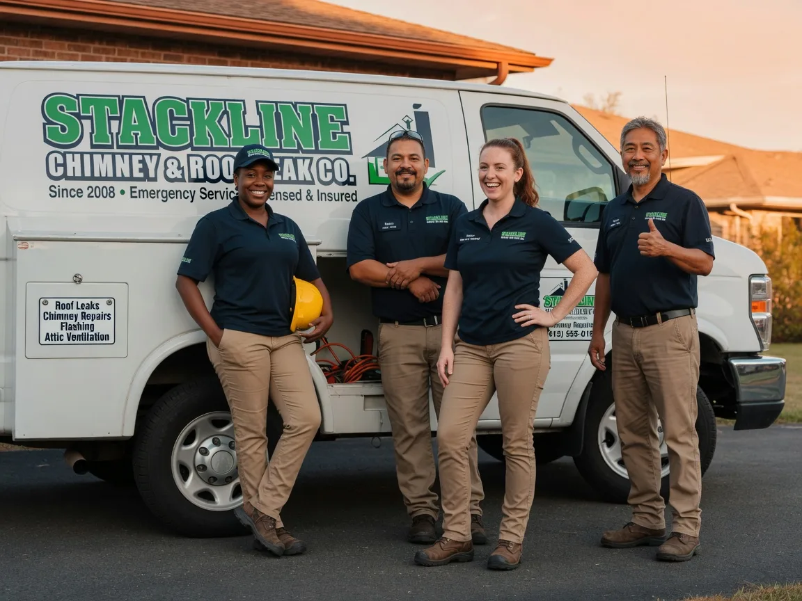 Chimney flashing repair company in Topton, PA